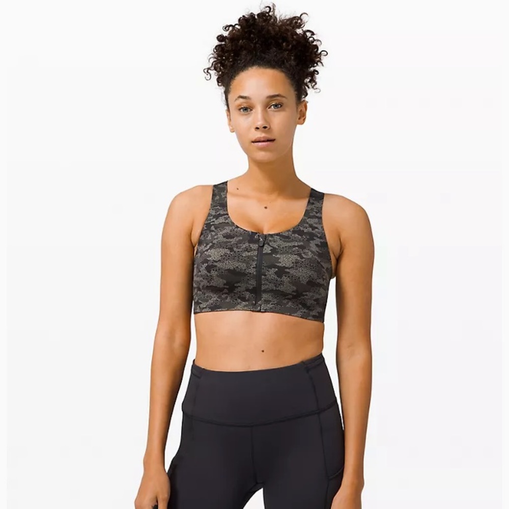 Lululemon Zip Front Enlite Bra - 36DD
